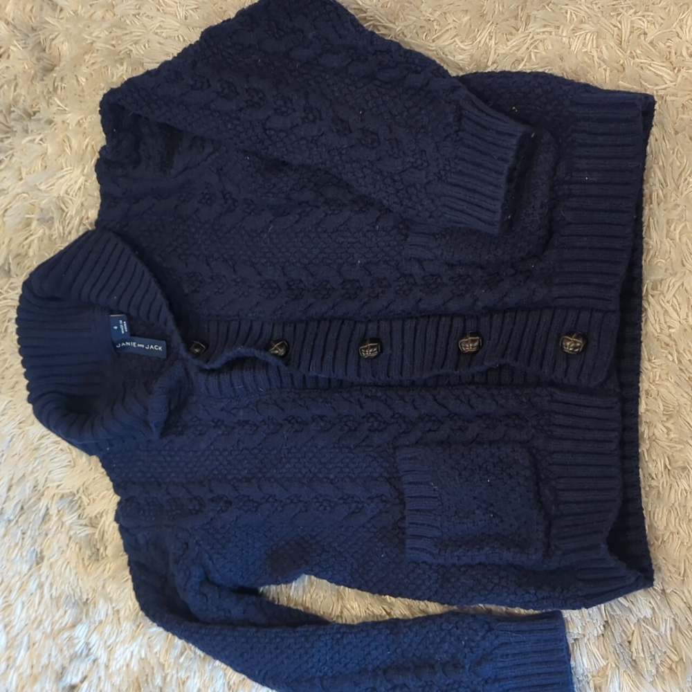 Janie and Jack Cable Knit Sweater